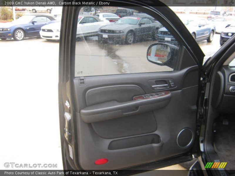 Carbon Black Metallic / Ebony 2009 GMC Yukon Denali AWD