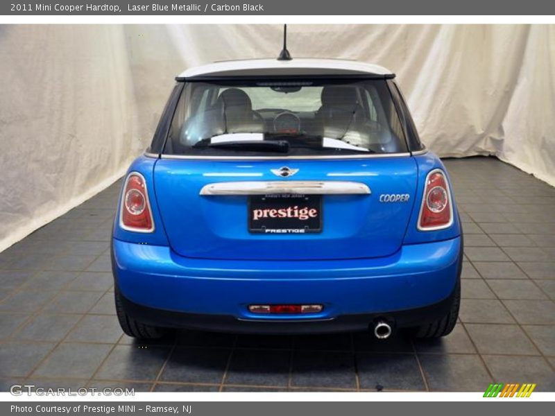 Laser Blue Metallic / Carbon Black 2011 Mini Cooper Hardtop