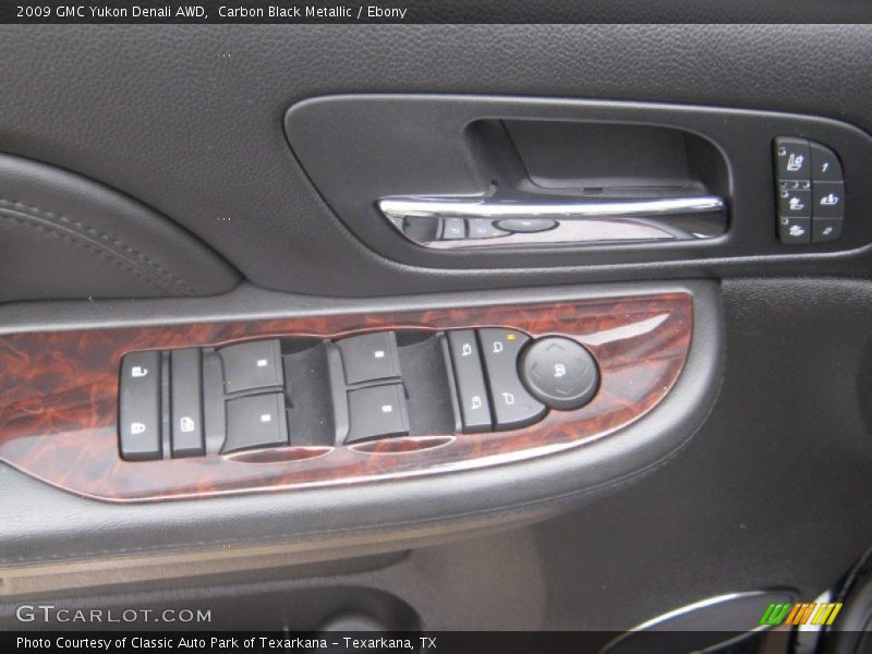Carbon Black Metallic / Ebony 2009 GMC Yukon Denali AWD