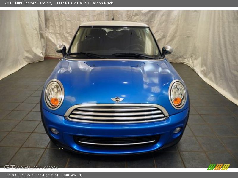 Laser Blue Metallic / Carbon Black 2011 Mini Cooper Hardtop