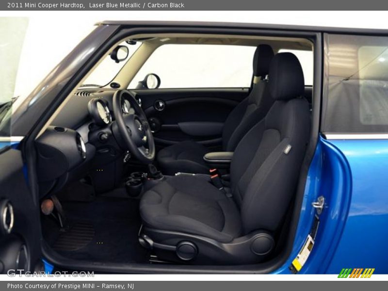 Laser Blue Metallic / Carbon Black 2011 Mini Cooper Hardtop