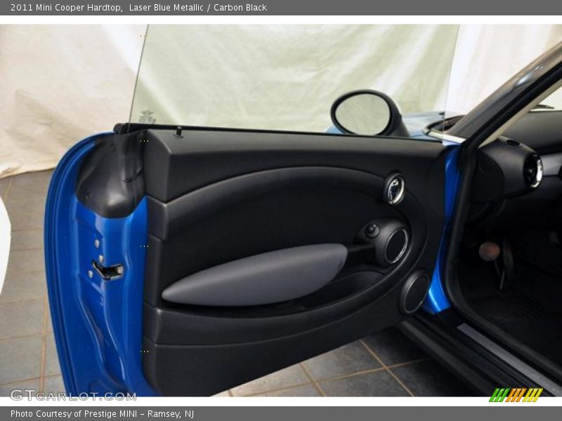 Laser Blue Metallic / Carbon Black 2011 Mini Cooper Hardtop
