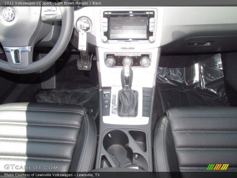 Light Brown Metallic / Black 2012 Volkswagen CC Sport