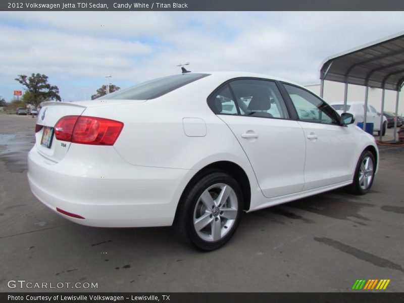 Candy White / Titan Black 2012 Volkswagen Jetta TDI Sedan