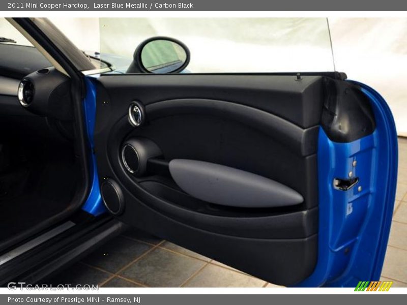 Laser Blue Metallic / Carbon Black 2011 Mini Cooper Hardtop