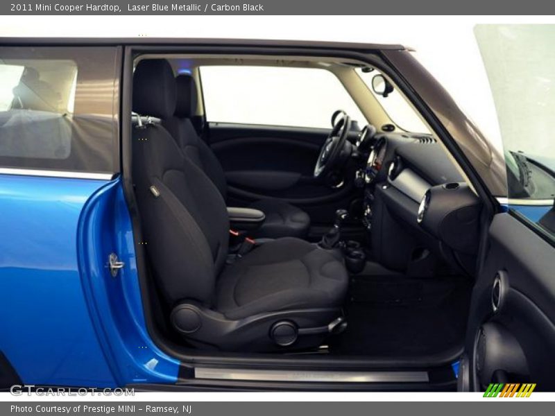 Laser Blue Metallic / Carbon Black 2011 Mini Cooper Hardtop