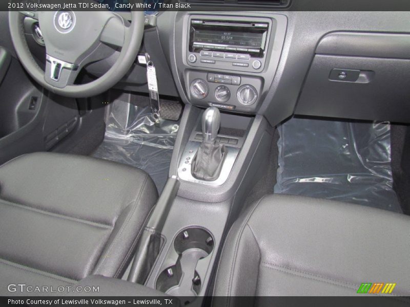 Candy White / Titan Black 2012 Volkswagen Jetta TDI Sedan