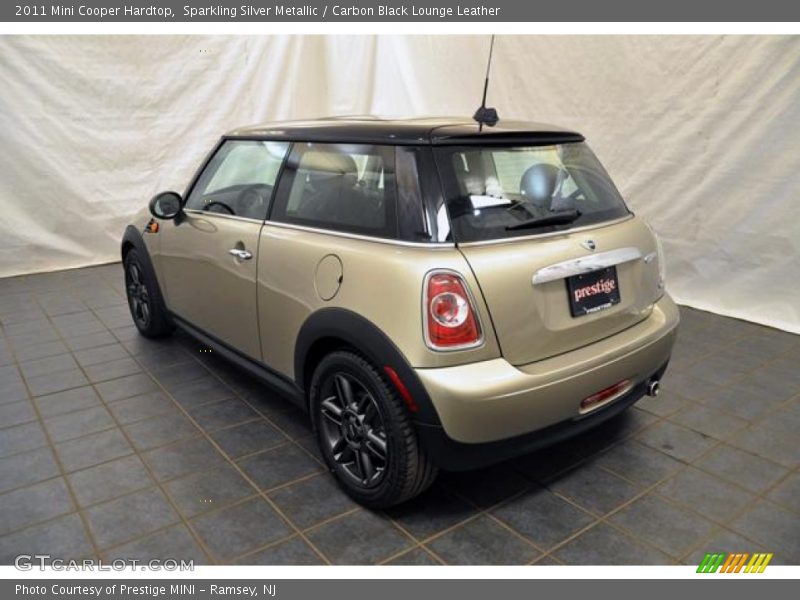 Sparkling Silver Metallic / Carbon Black Lounge Leather 2011 Mini Cooper Hardtop