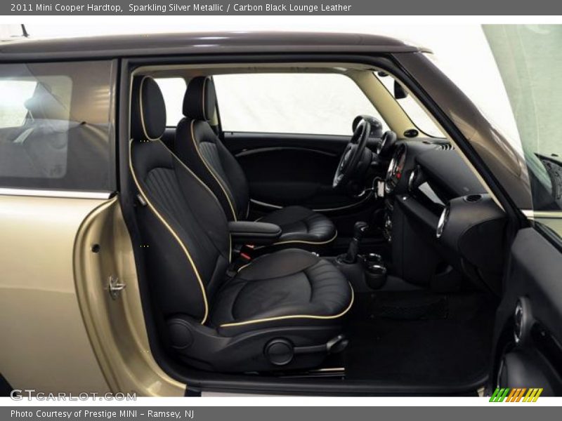 Sparkling Silver Metallic / Carbon Black Lounge Leather 2011 Mini Cooper Hardtop