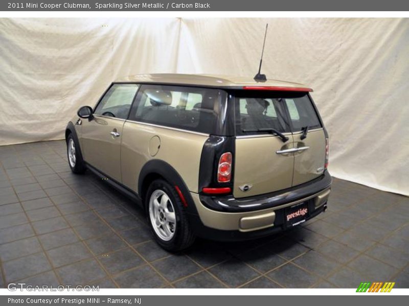 Sparkling Silver Metallic / Carbon Black 2011 Mini Cooper Clubman