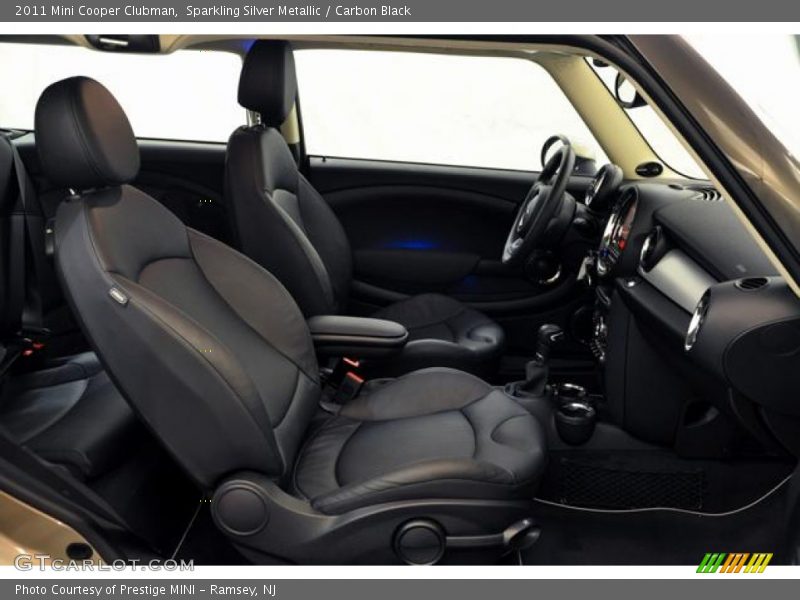 Sparkling Silver Metallic / Carbon Black 2011 Mini Cooper Clubman