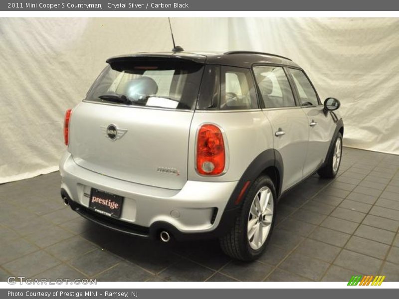 Crystal Silver / Carbon Black 2011 Mini Cooper S Countryman
