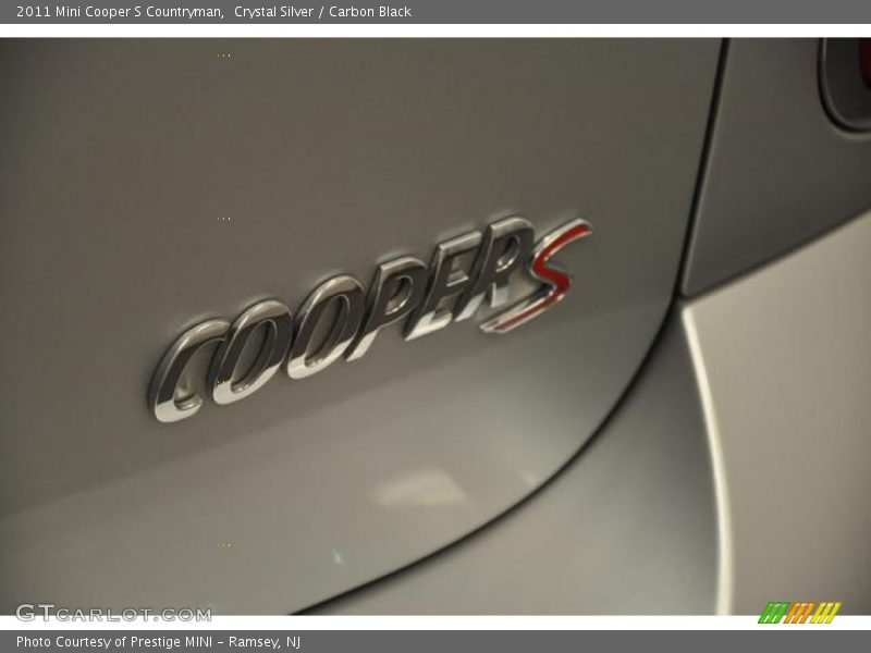 Crystal Silver / Carbon Black 2011 Mini Cooper S Countryman