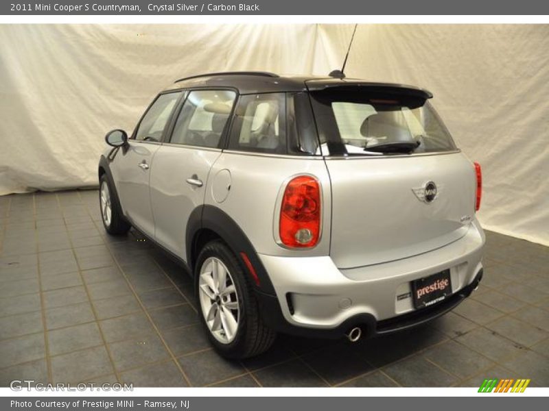 Crystal Silver / Carbon Black 2011 Mini Cooper S Countryman