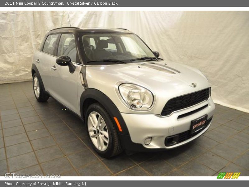 Crystal Silver / Carbon Black 2011 Mini Cooper S Countryman
