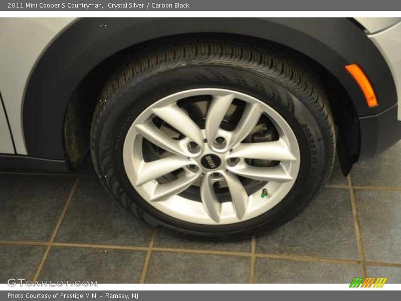 Crystal Silver / Carbon Black 2011 Mini Cooper S Countryman