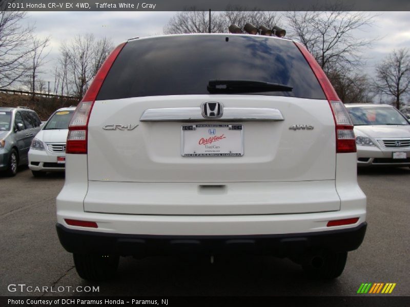 Taffeta White / Gray 2011 Honda CR-V EX 4WD