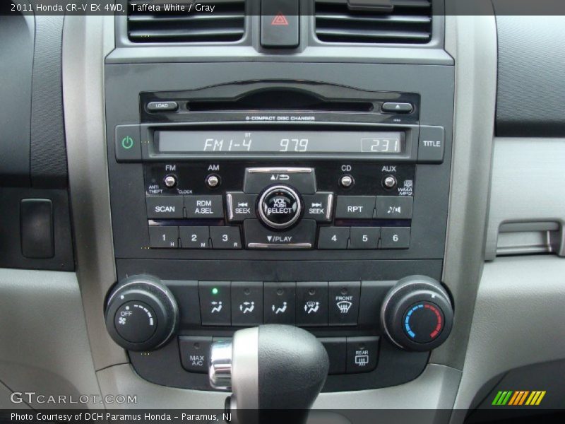 Controls of 2011 CR-V EX 4WD