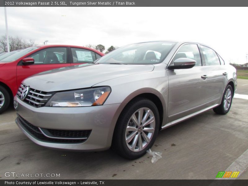Tungsten Silver Metallic / Titan Black 2012 Volkswagen Passat 2.5L SEL