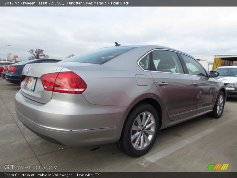 Tungsten Silver Metallic / Titan Black 2012 Volkswagen Passat 2.5L SEL