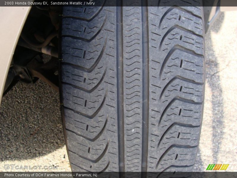 Sandstone Metallic / Ivory 2003 Honda Odyssey EX