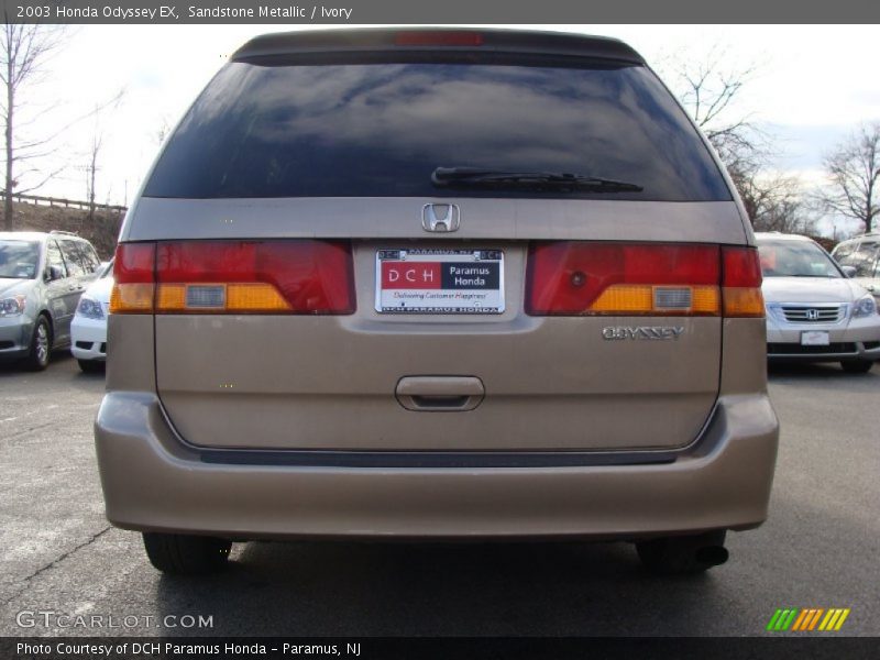 Sandstone Metallic / Ivory 2003 Honda Odyssey EX