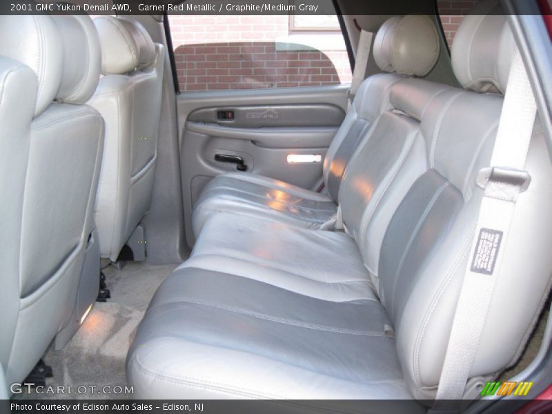  2001 Yukon Denali AWD Graphite/Medium Gray Interior