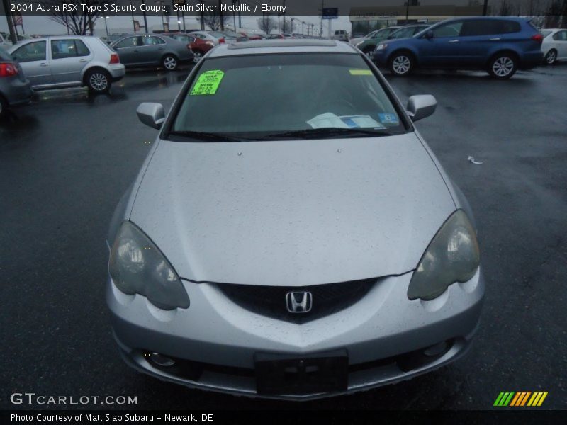 Satin Silver Metallic / Ebony 2004 Acura RSX Type S Sports Coupe