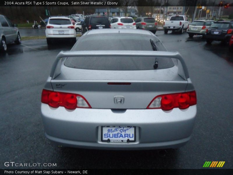 Satin Silver Metallic / Ebony 2004 Acura RSX Type S Sports Coupe