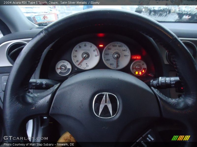 Satin Silver Metallic / Ebony 2004 Acura RSX Type S Sports Coupe