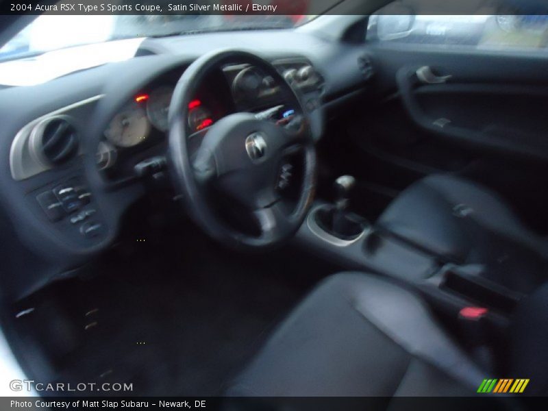 Satin Silver Metallic / Ebony 2004 Acura RSX Type S Sports Coupe