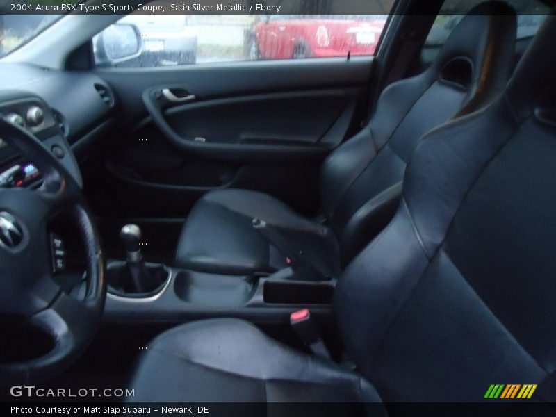 Satin Silver Metallic / Ebony 2004 Acura RSX Type S Sports Coupe