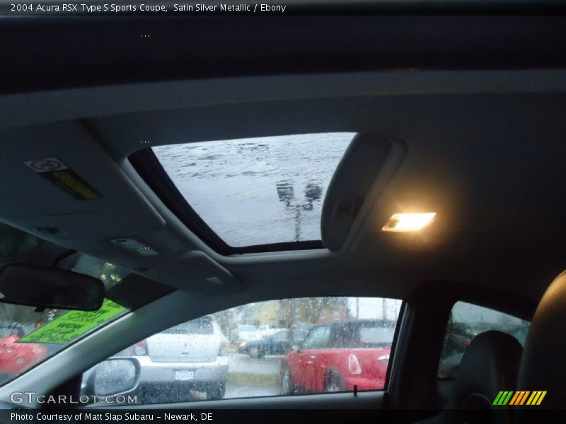 Satin Silver Metallic / Ebony 2004 Acura RSX Type S Sports Coupe