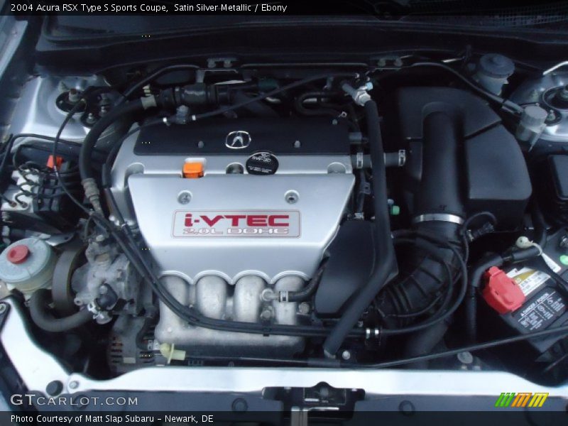 Satin Silver Metallic / Ebony 2004 Acura RSX Type S Sports Coupe