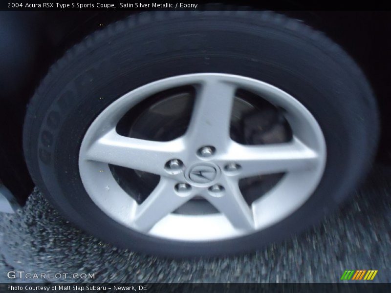 Satin Silver Metallic / Ebony 2004 Acura RSX Type S Sports Coupe