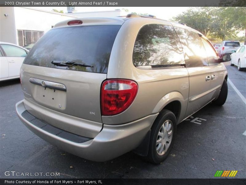 Light Almond Pearl / Taupe 2003 Chrysler Town & Country EX