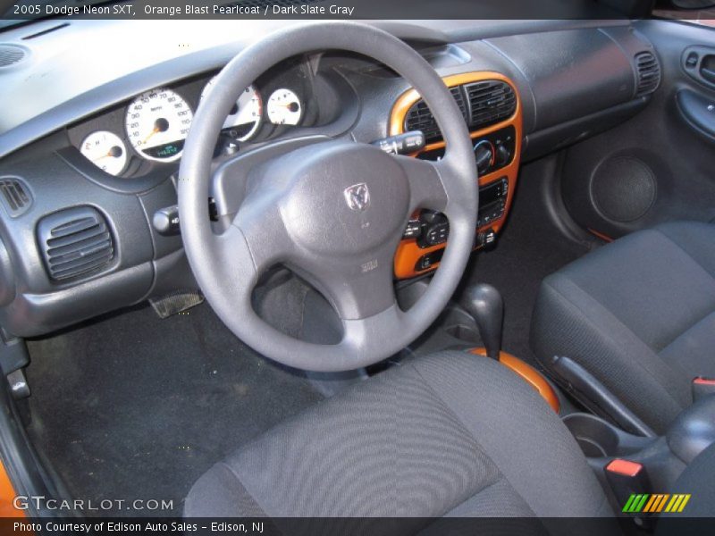 Dark Slate Gray Interior - 2005 Neon SXT 