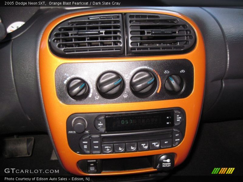 Controls of 2005 Neon SXT