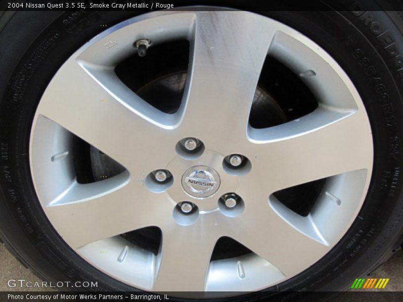 Smoke Gray Metallic / Rouge 2004 Nissan Quest 3.5 SE