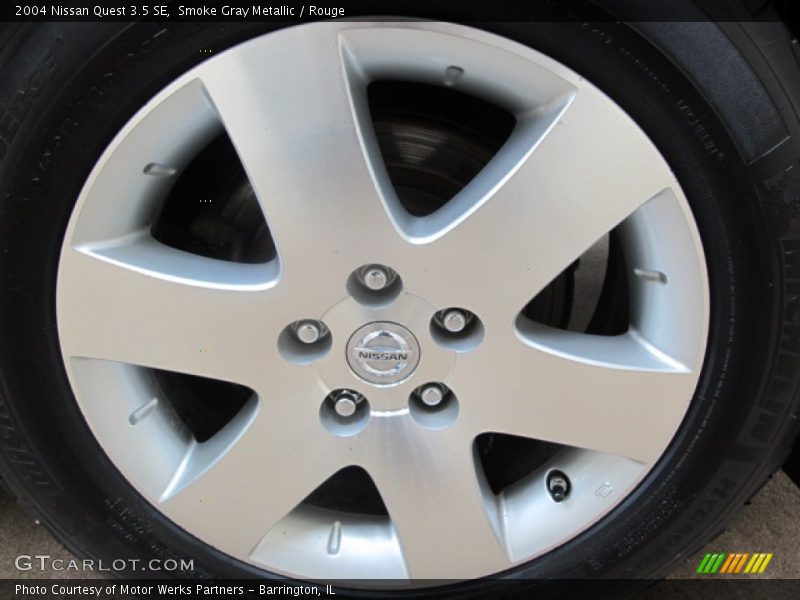 Smoke Gray Metallic / Rouge 2004 Nissan Quest 3.5 SE