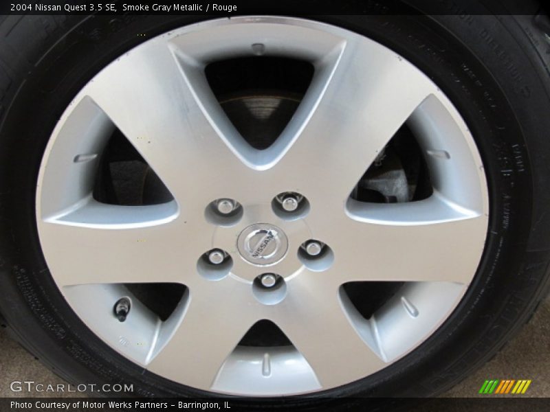 Smoke Gray Metallic / Rouge 2004 Nissan Quest 3.5 SE