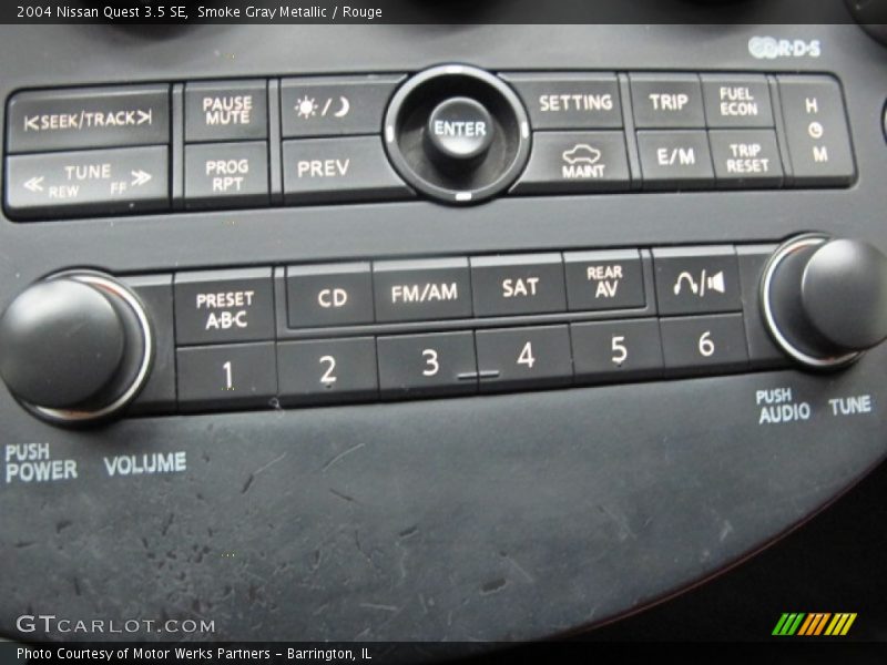 Smoke Gray Metallic / Rouge 2004 Nissan Quest 3.5 SE