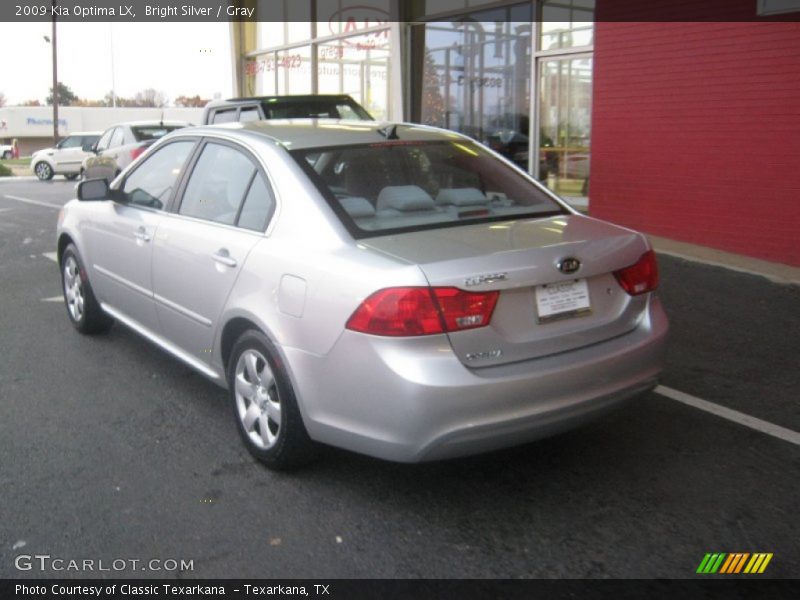 Bright Silver / Gray 2009 Kia Optima LX