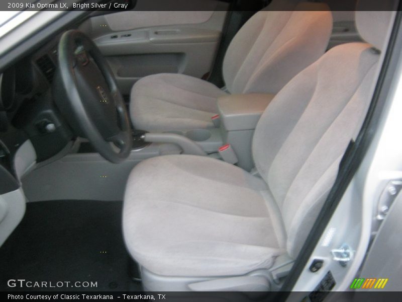 Bright Silver / Gray 2009 Kia Optima LX