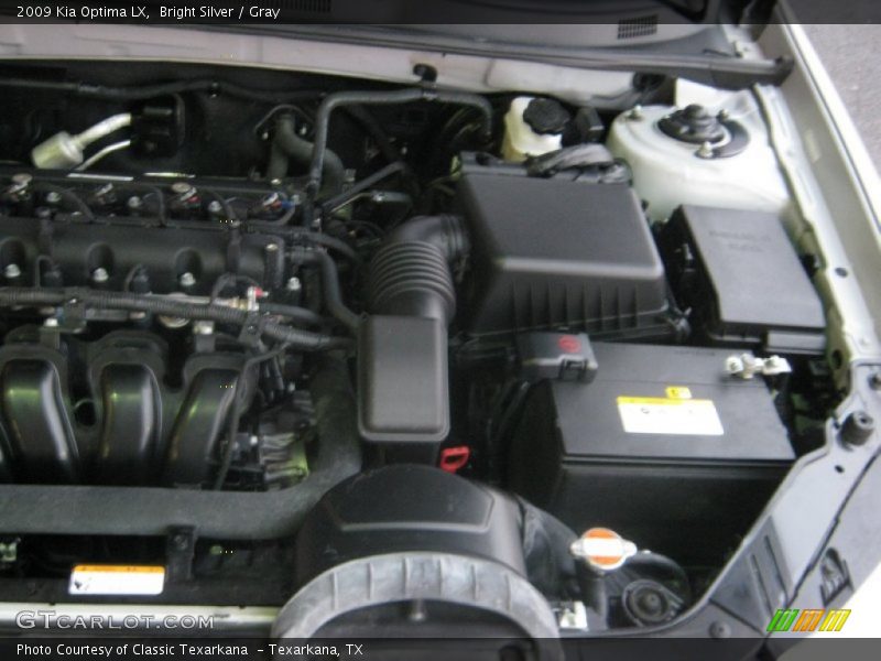 Bright Silver / Gray 2009 Kia Optima LX