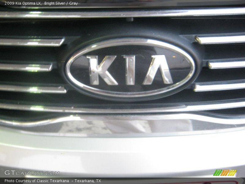 Bright Silver / Gray 2009 Kia Optima LX