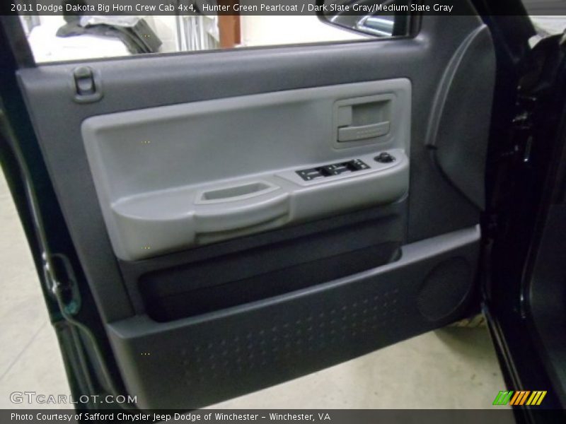 Hunter Green Pearlcoat / Dark Slate Gray/Medium Slate Gray 2011 Dodge Dakota Big Horn Crew Cab 4x4