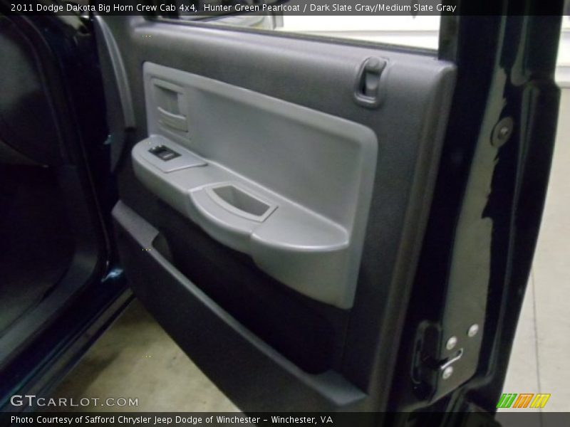 Hunter Green Pearlcoat / Dark Slate Gray/Medium Slate Gray 2011 Dodge Dakota Big Horn Crew Cab 4x4