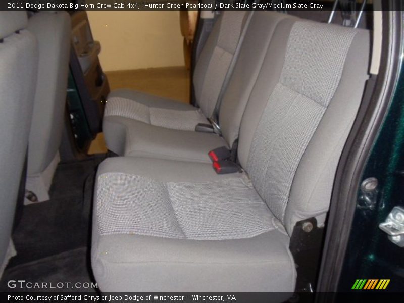 Hunter Green Pearlcoat / Dark Slate Gray/Medium Slate Gray 2011 Dodge Dakota Big Horn Crew Cab 4x4