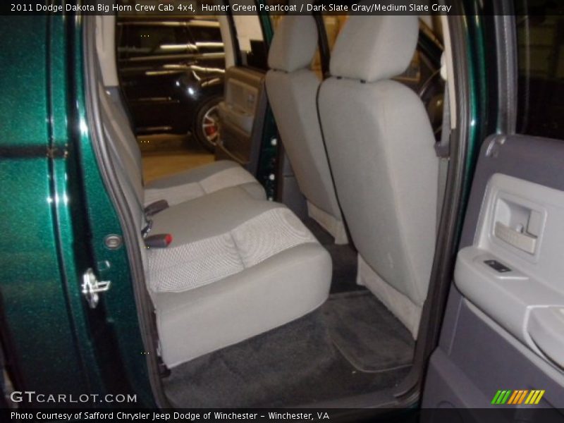 Hunter Green Pearlcoat / Dark Slate Gray/Medium Slate Gray 2011 Dodge Dakota Big Horn Crew Cab 4x4